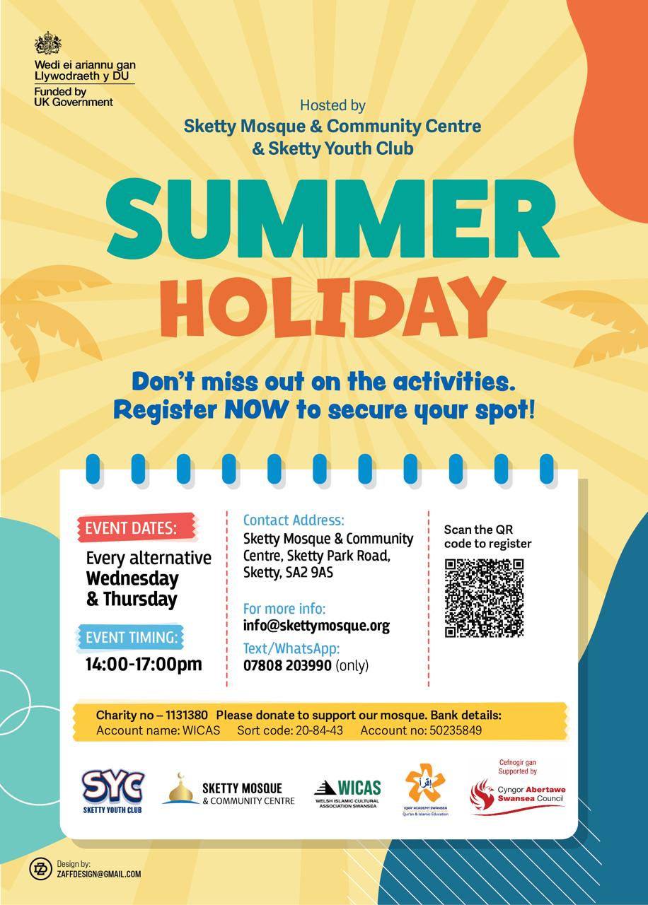 Summer Holiday at Sketty Mosque, Swansea